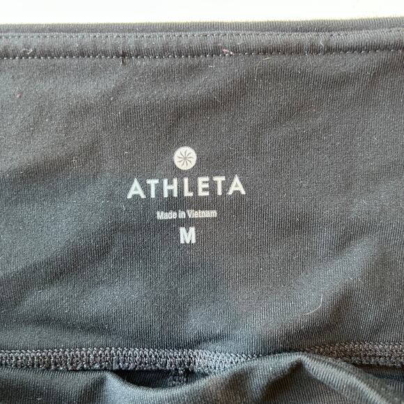 Athleta Side Zip Leggings Black with Rose Gold Hardware Women's M - Picture 8 of 13
